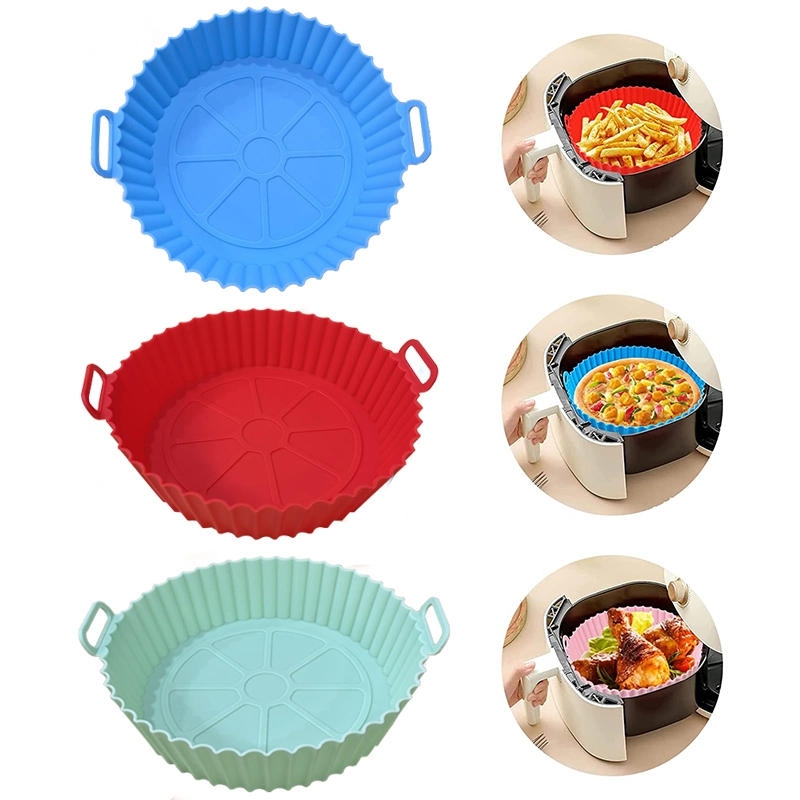 Air Fryer Silicone Liner Food Safe Non-Stick Air Fryers Basket Oven Accessories