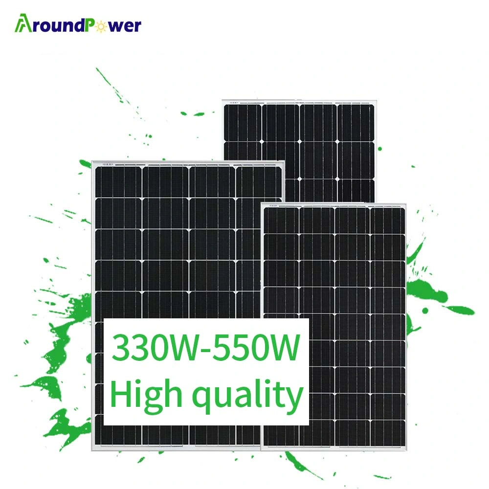 144 Cells Solar Photovoltaic Panels 545W 550W 555W Sollar Panels Photovoltaic PV Solar Panels