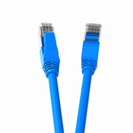  Chat.  Câble réseau LAN Ethernet à paire torsadée blindé UTP 5e avec conducteur en fil de cuivre
