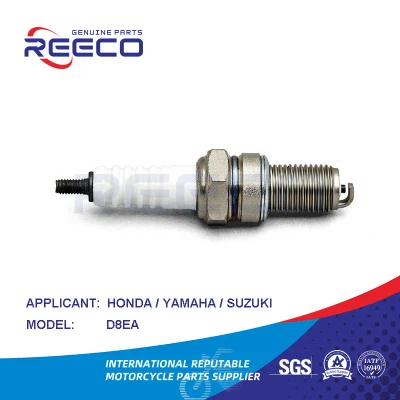 Reeco OE Quality D8ea Bougie d'allumage pour moto Honda/YAMAHA/Suzuki/Bajaj/Tvs