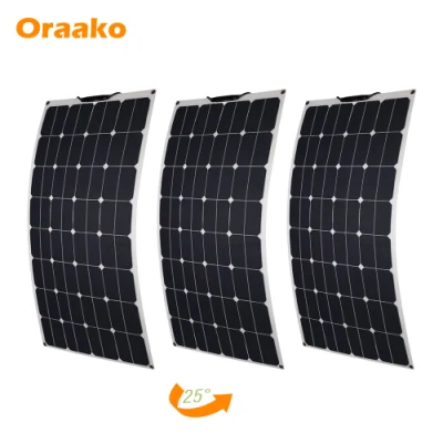 Panneaux solaires Oraako 100W 200W 300W 500W Panneaux solaires flexibles CIGS haute puissance pour camping-cars portables légers