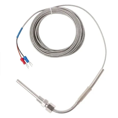 Capteurs de température Egt haute température personnalisés Thermocouple de Type K PT100 Rtd pour sonde de température des gaz d'échappement du moteur